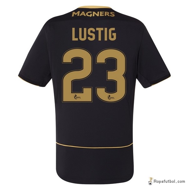 Camiseta Celtic Replica Segunda Ropa Lustig 2016/17 Negro